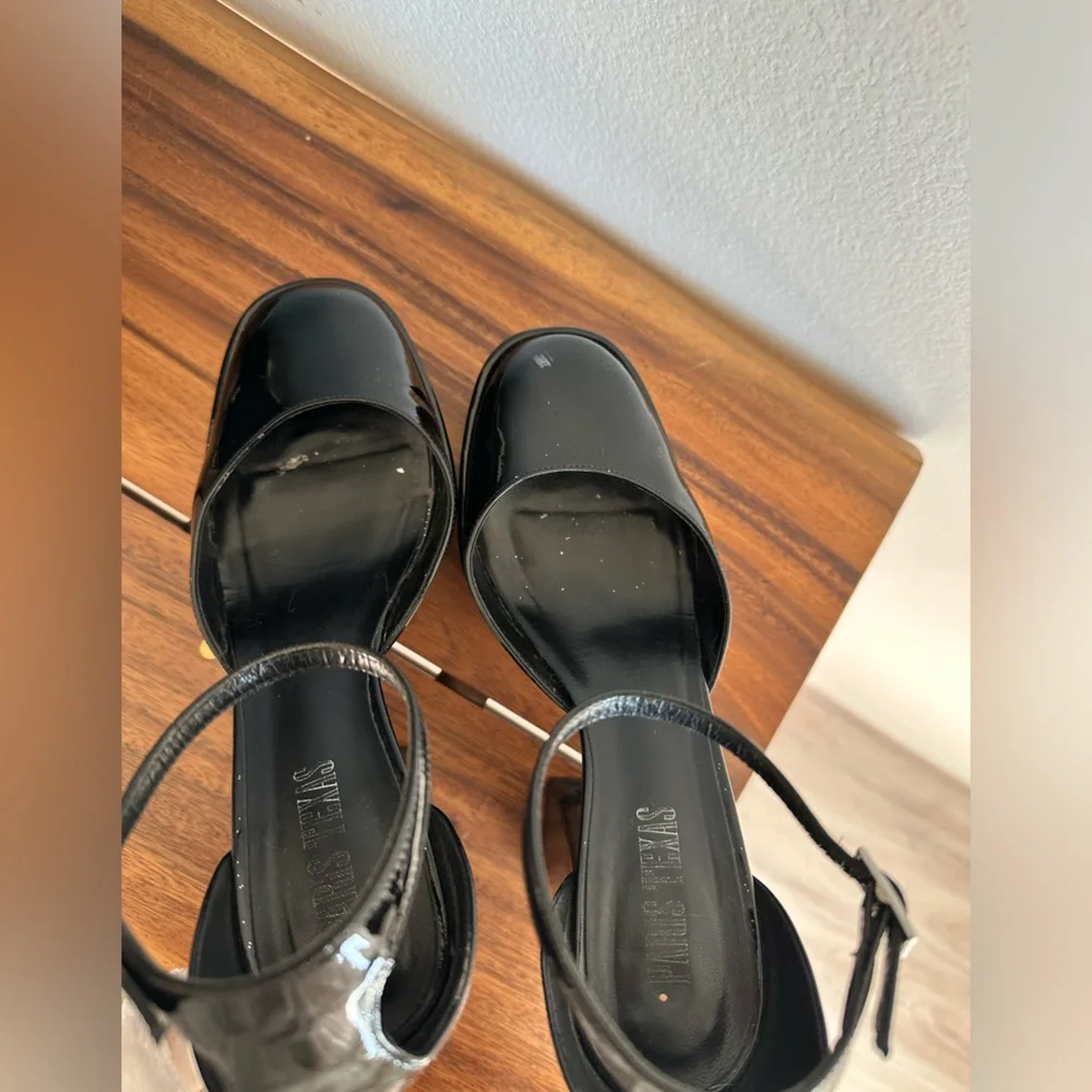 Used Paris Texas Black Delilah Heels - Picture 7 of 10